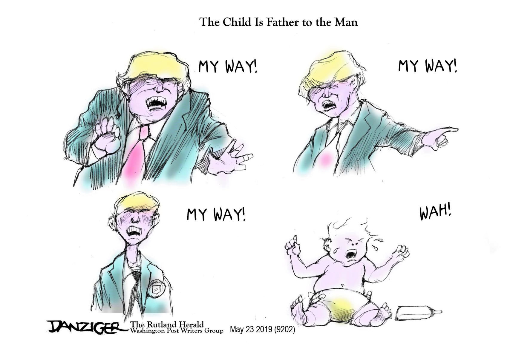 Jeff Danziger cartoon
